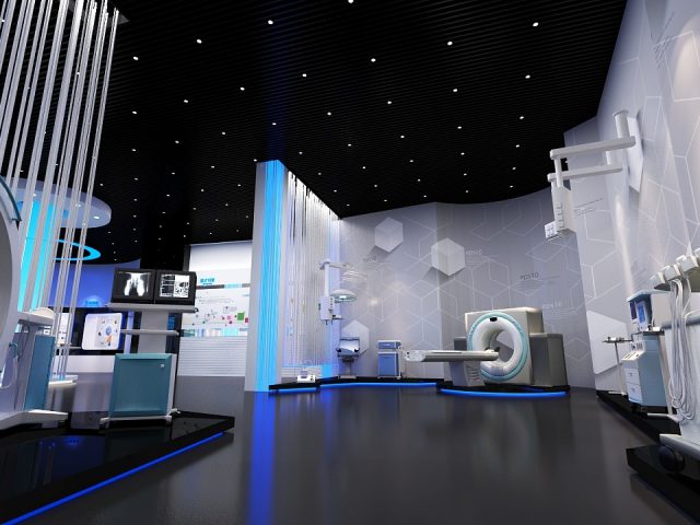 寧波醫(yī)療展館展廳設計